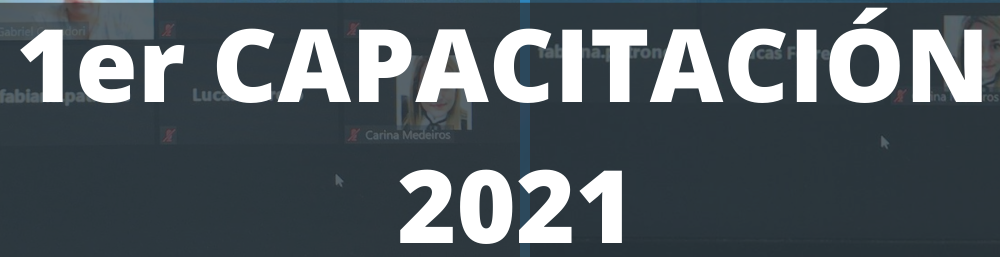 1er Capacitación  2021